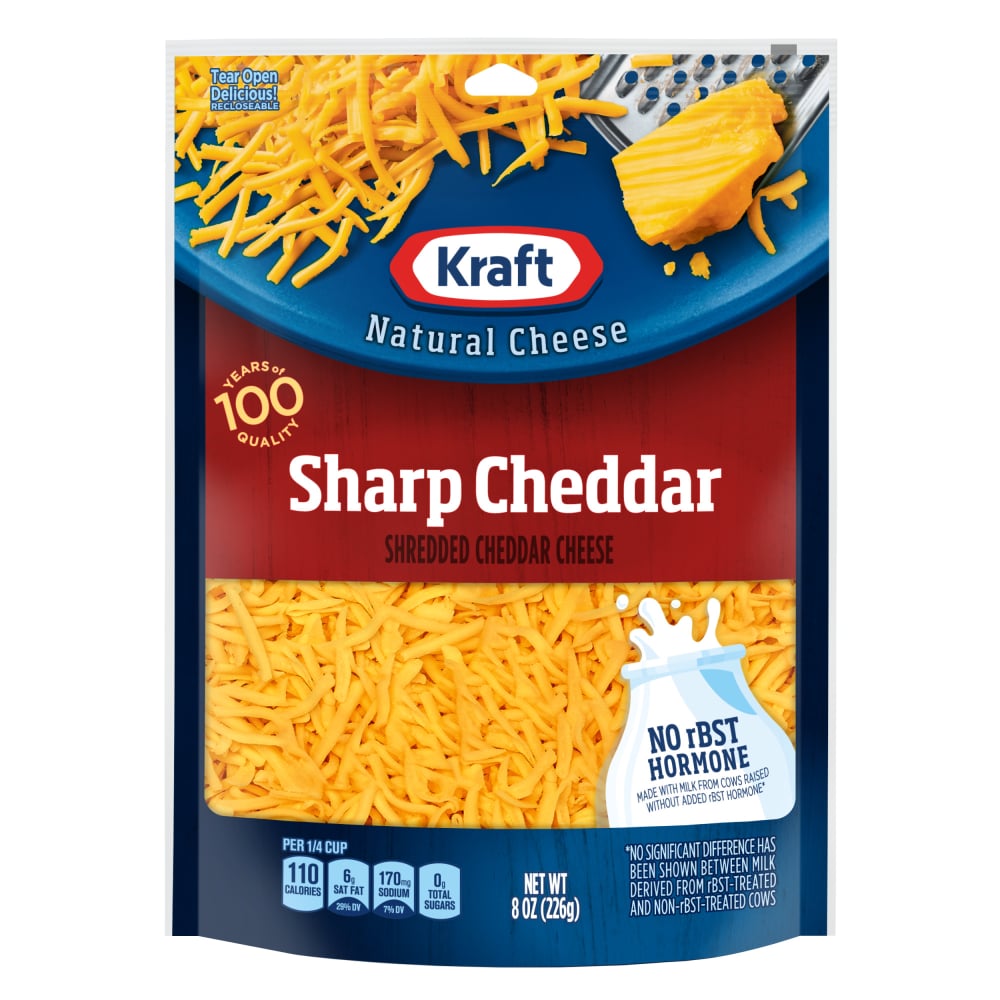 Kraft Sharp Cheddar Shredded Cheese