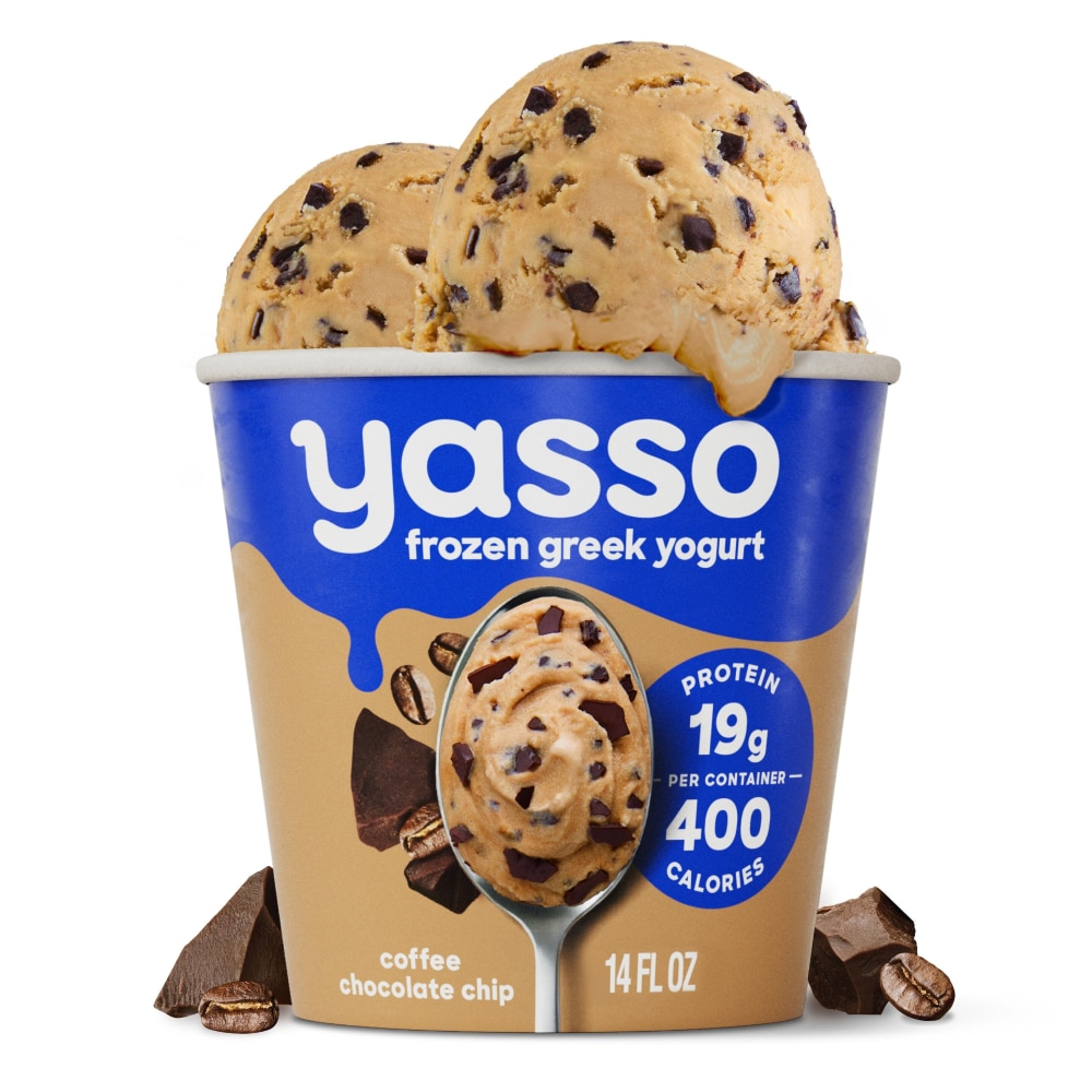 Yasso ® Ice Cream Coffee Chocolate Chip 14 Fl Oz