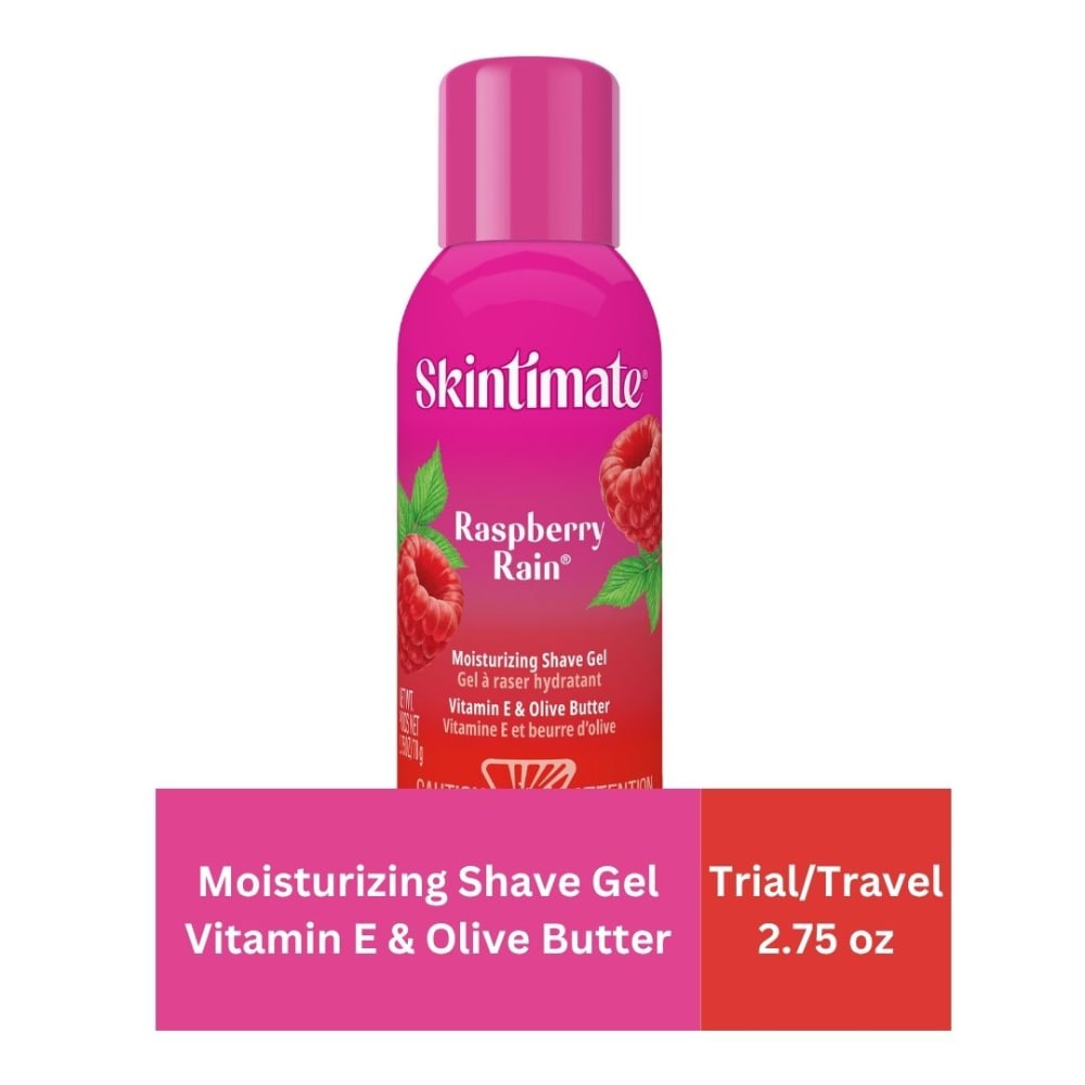 Skintimate Signature Scents Shave Gel for Women Moisturizing Raspberry Rain Scent