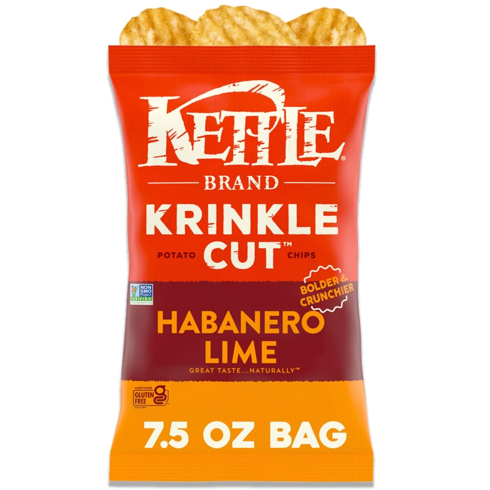 Kettle Brand® Habanero Lime Krinkle Cut™ Kettle Potato Chips