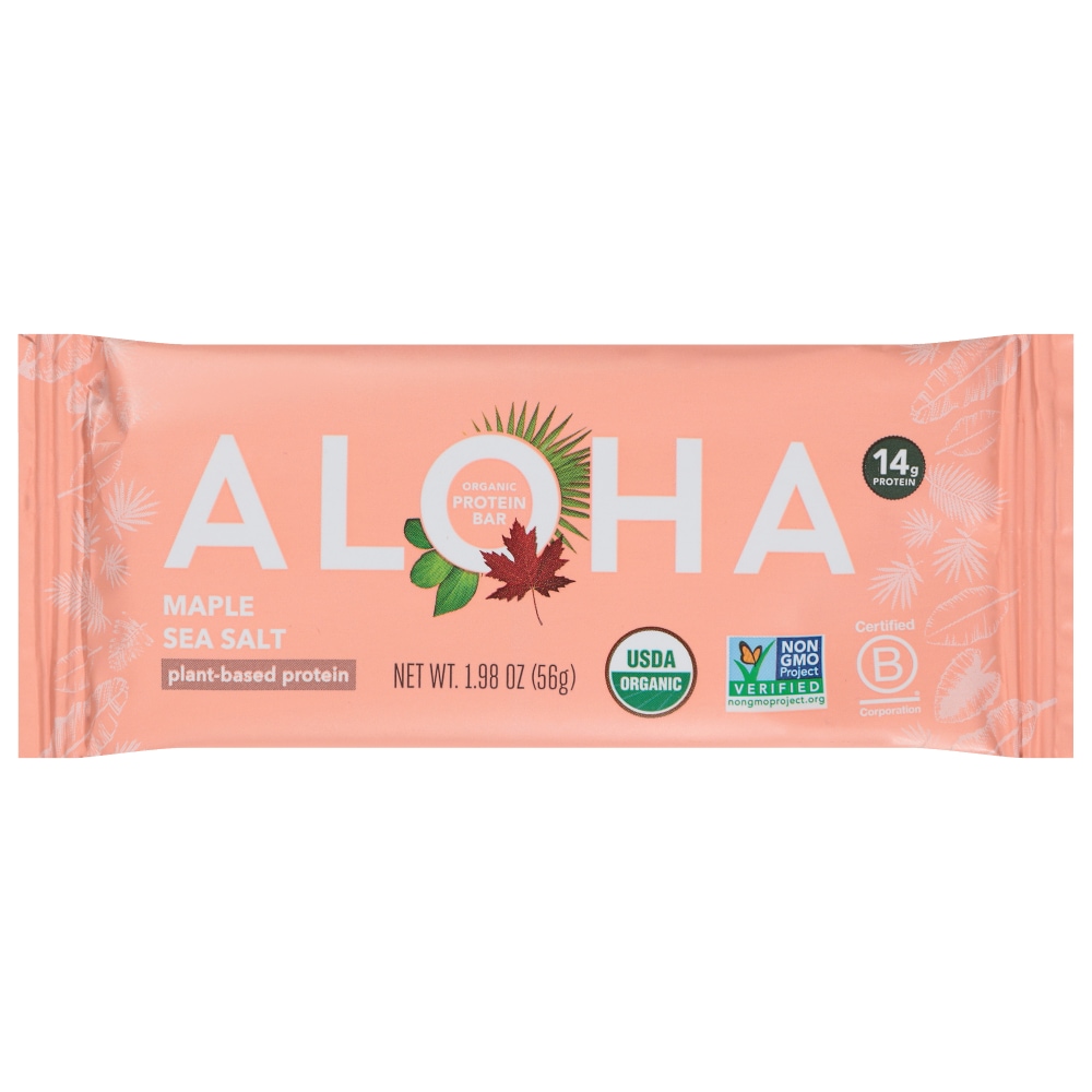 Aloha Maple Sea Salt Plant-Based Protein Bar