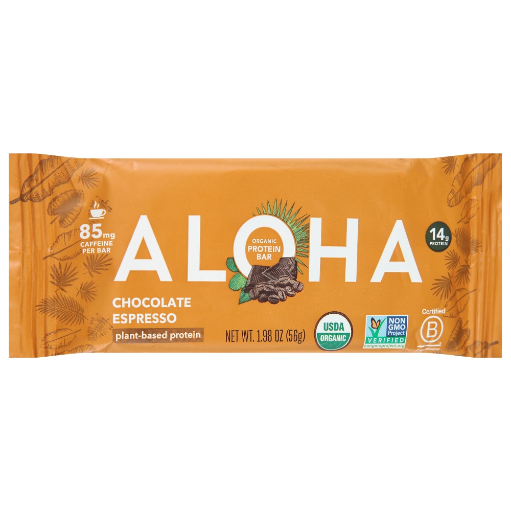 Aloha Chocolate Espresso Protein Bars