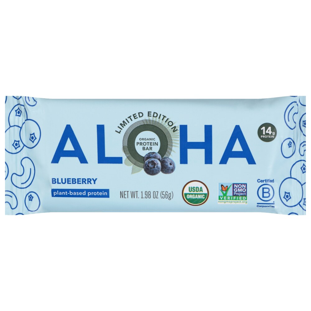 Aloha Blueberry Plant-Based Protein Bar