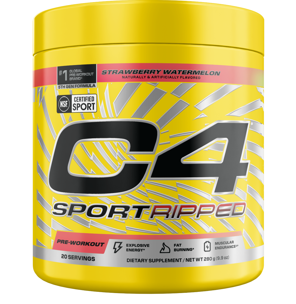 C4 Sport Ripped™ Strawberry Watermelon Pre-Workout
