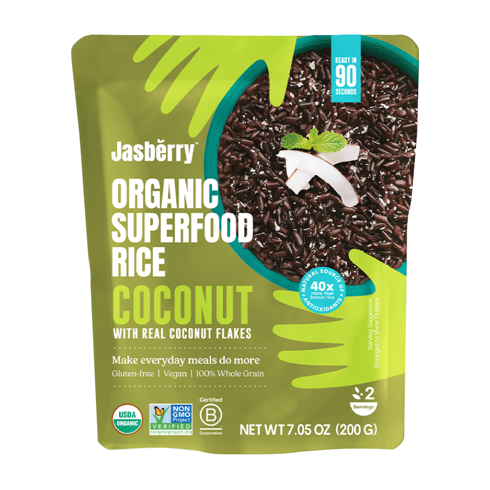 Jasberry™ Organic Coconut Flavored Superfood Rice