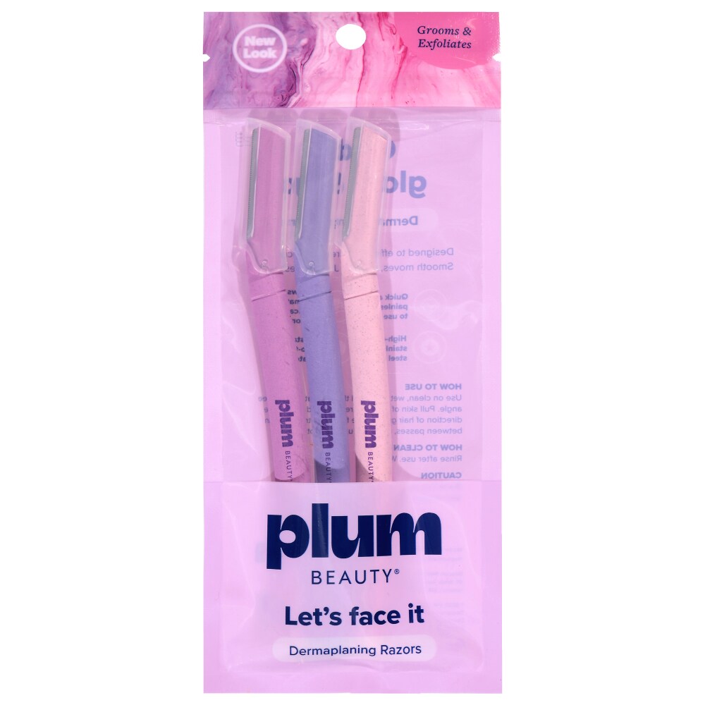 Plum Beauty Facial Shaping Razors