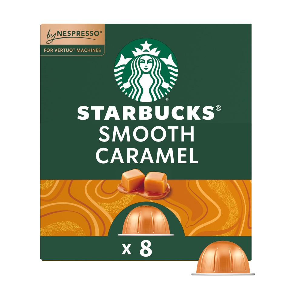 Starbucks® by Nespresso Coffee Pods for Vertuo Machines Smooth Caramel Flavored