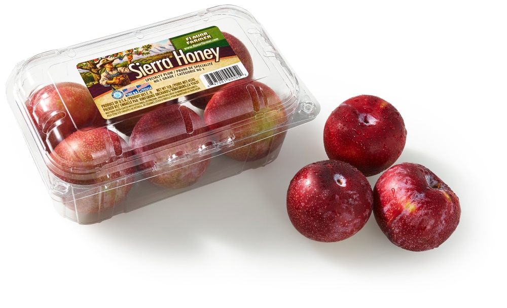Sierra Honey Fresh Plum in 1 LB Clamshell
