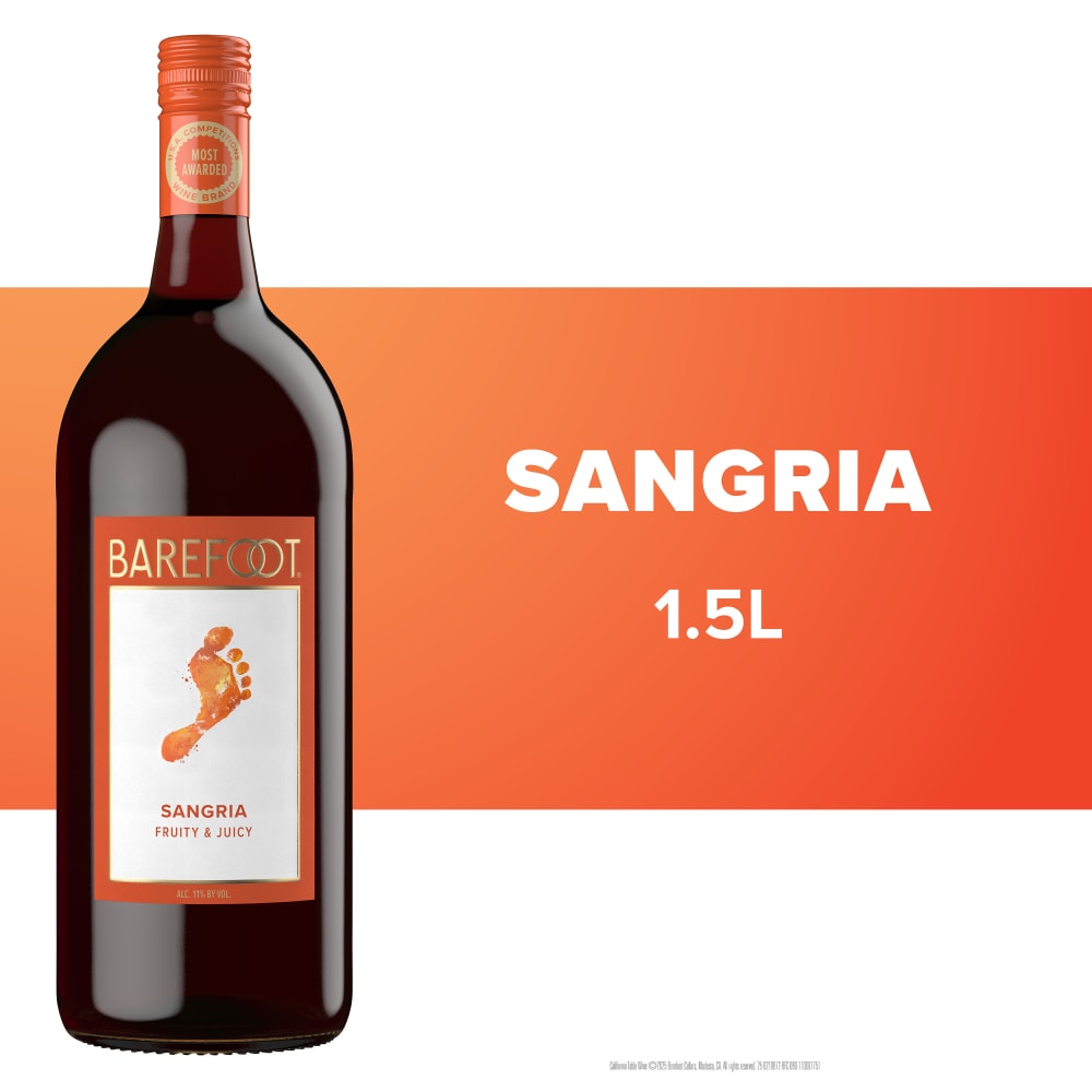 Barefoot Cellars Sangria California Red Wine