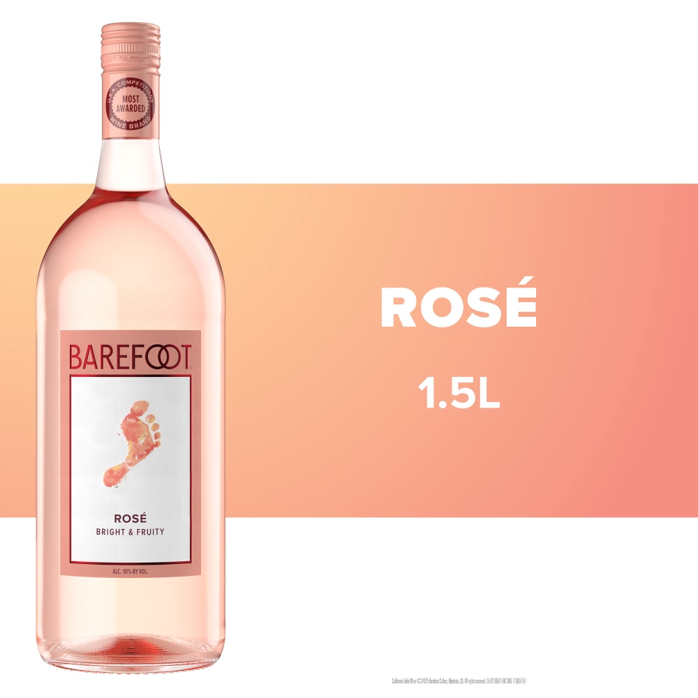 Barefoot Cellars California Rose Wine
