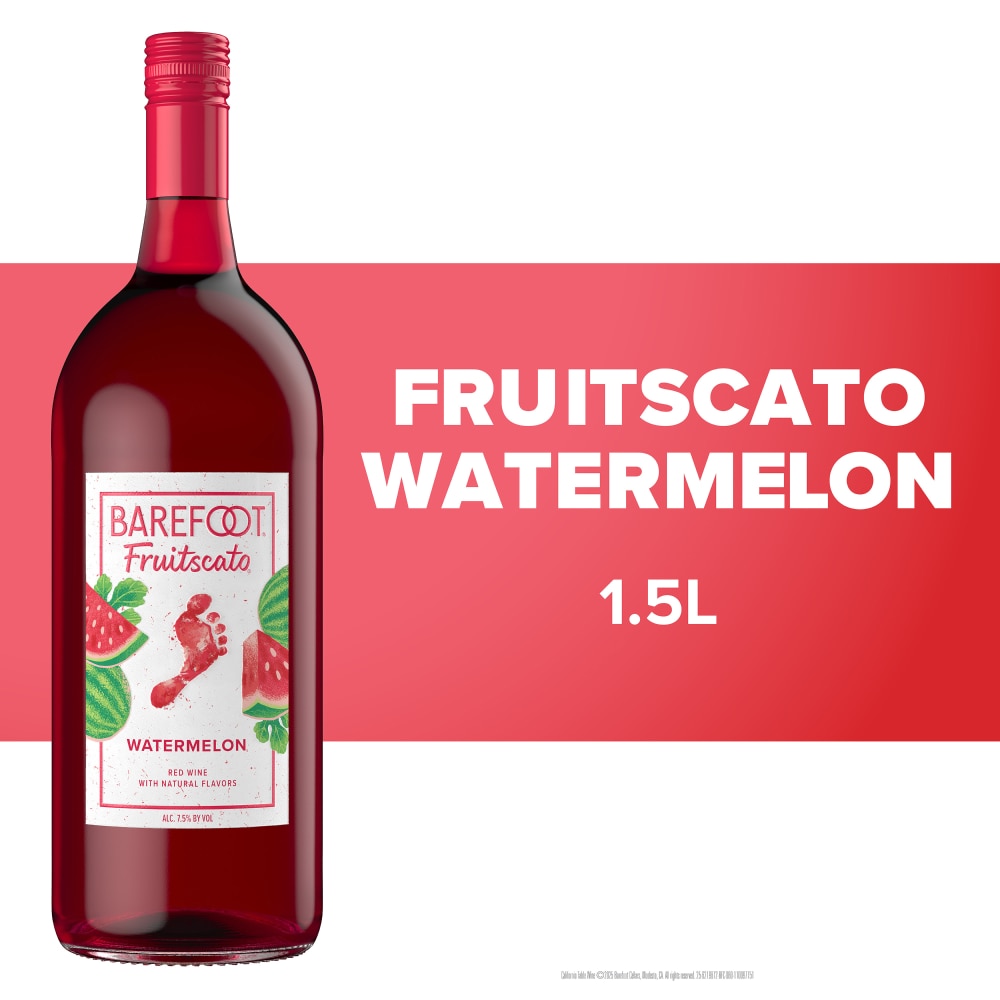 Barefoot Fruitscato Watermelon Moscato Sweet Wine