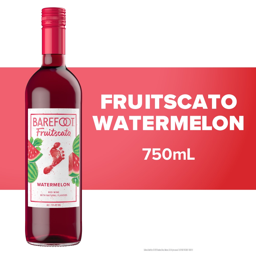 Barefoot Fruitscato Watermelon Moscato Sweet Wine