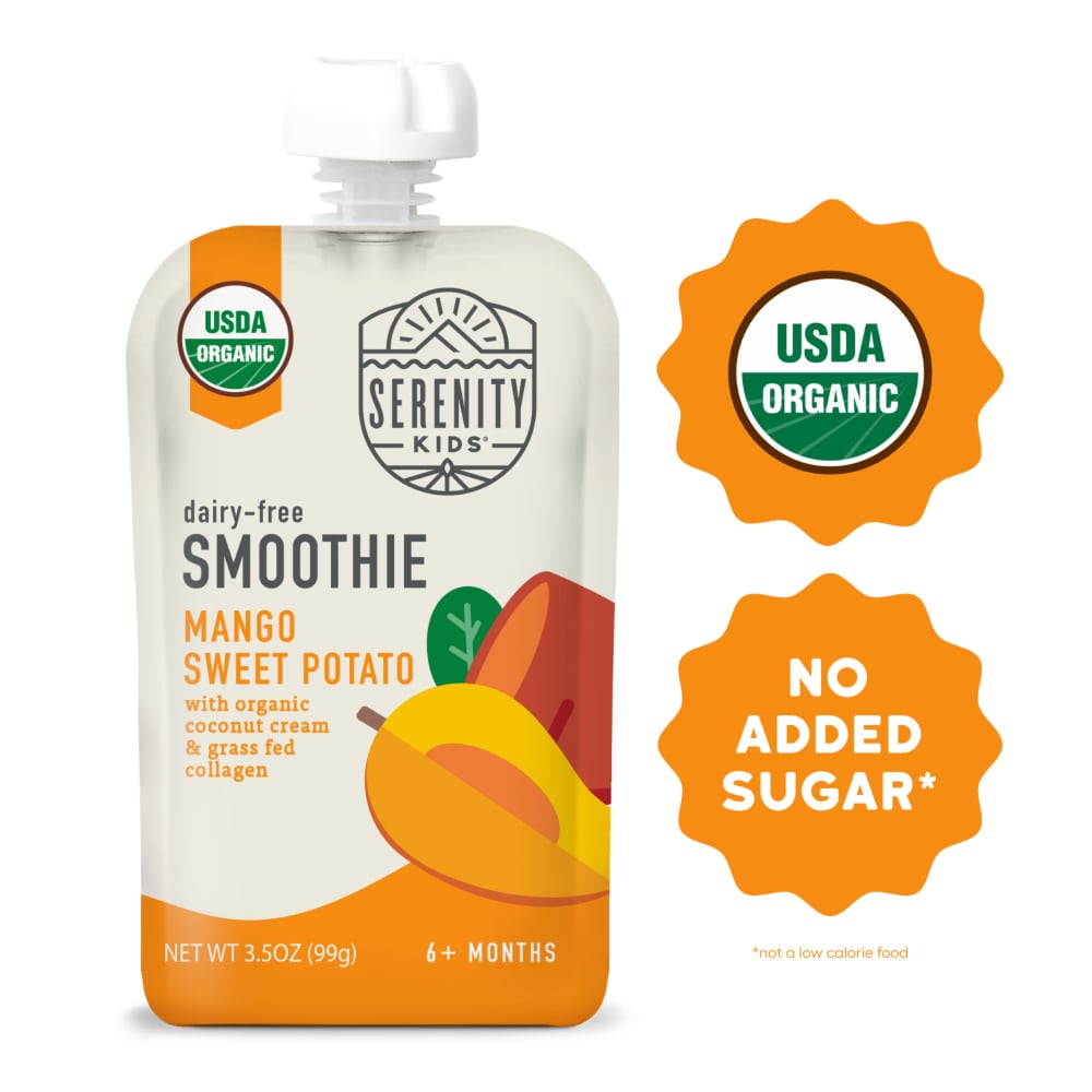 Serenity Kids Dairy Free Smoothies Sweet Potato Spice Pouch