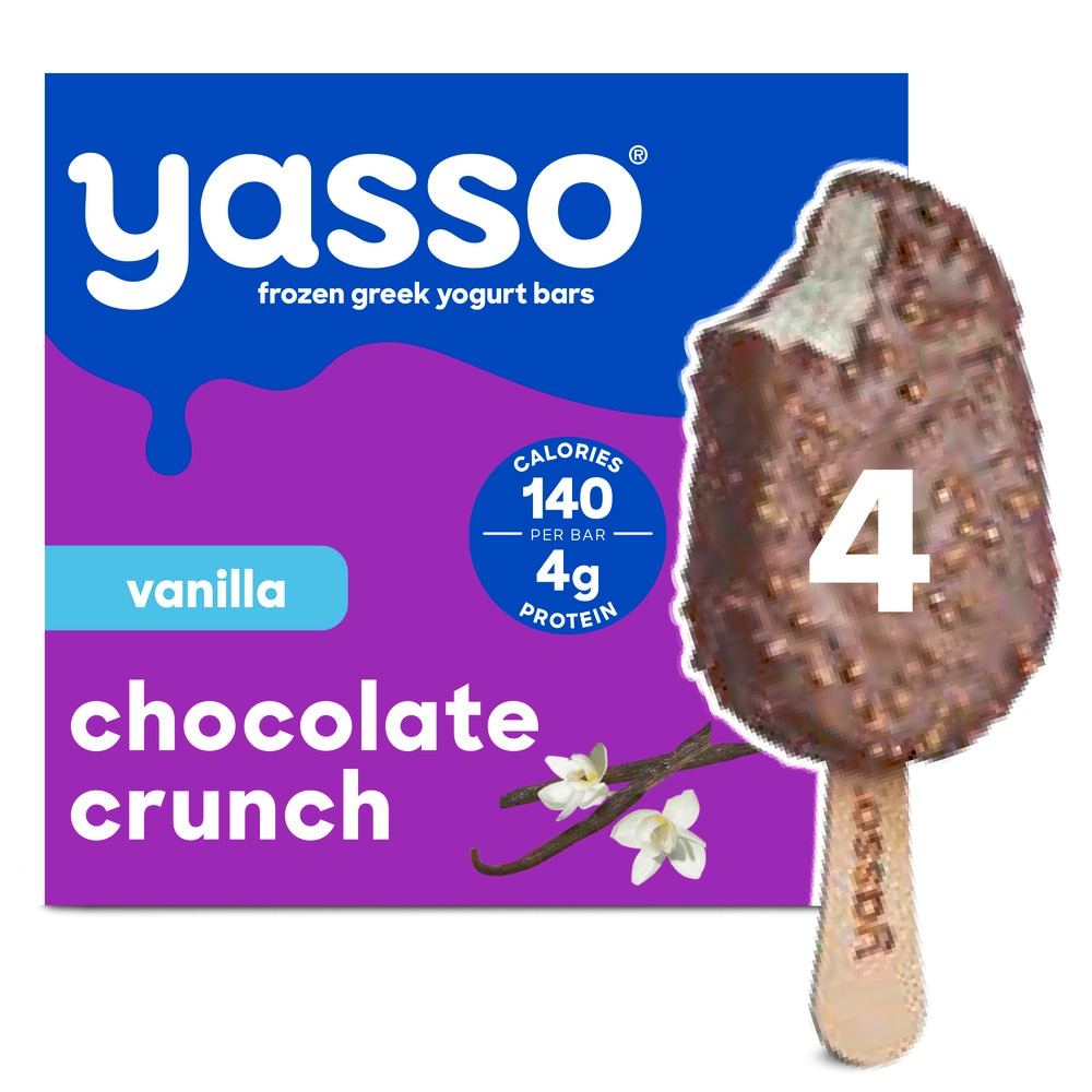 Yasso ® Vanilla Chocolate Crunch Greek Yogurt Bar