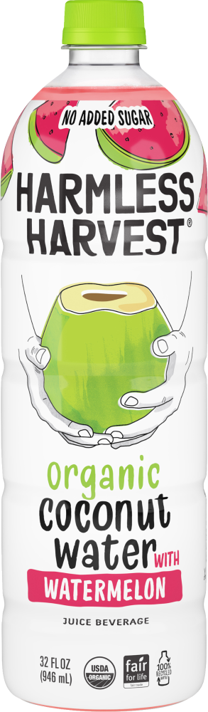 Harmless Harvest ® Organic Coconut Water with Watermelon