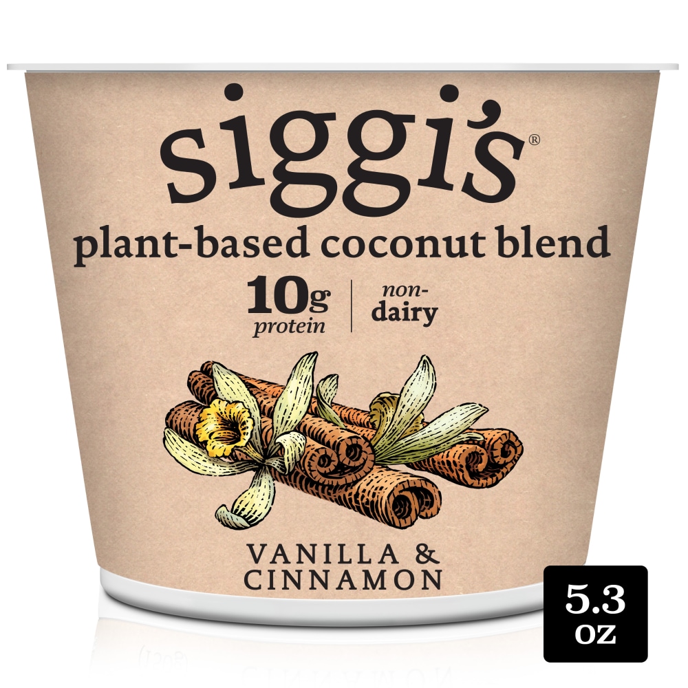siggi’s® Plant-Based Coconut Blend, Vanilla Cinnamon, 5.3 oz.