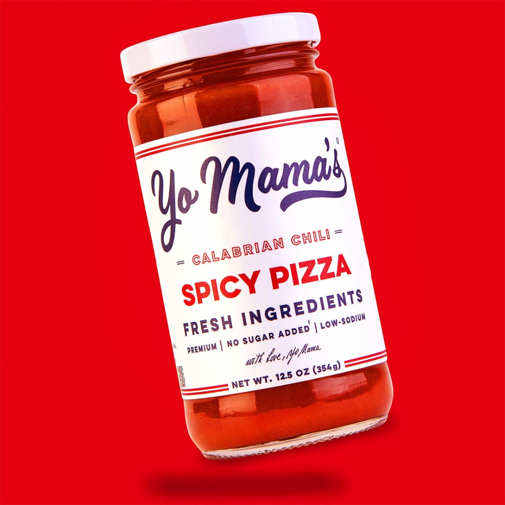 Yo Mama’s Foods Spicy Calabrian Pizza