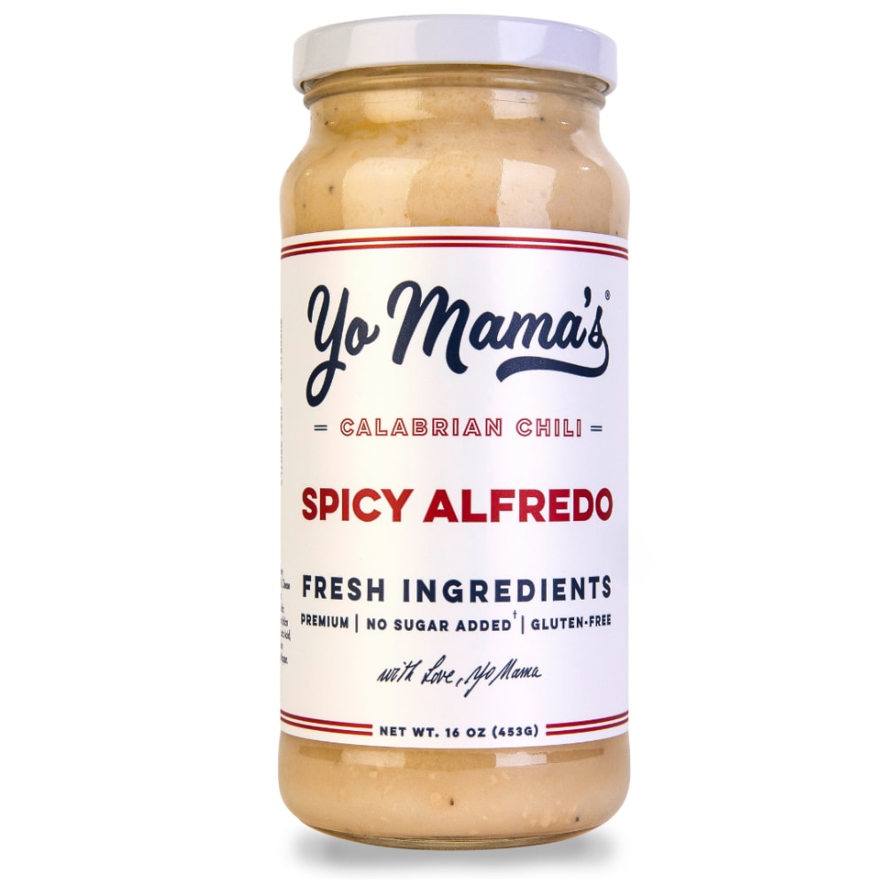 Yo Mama’s® Calabrian Chili Spicy Alfredo
