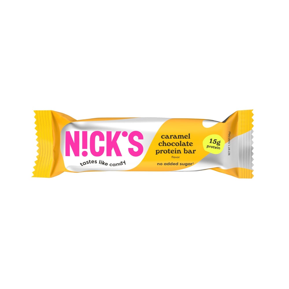 Nick’s Caramel Chocolate Protein Bar