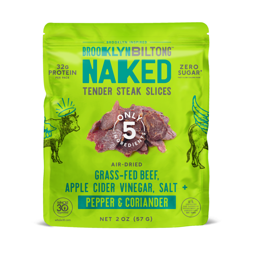 Brooklyn Biltong Naked – Pepper & Coriander