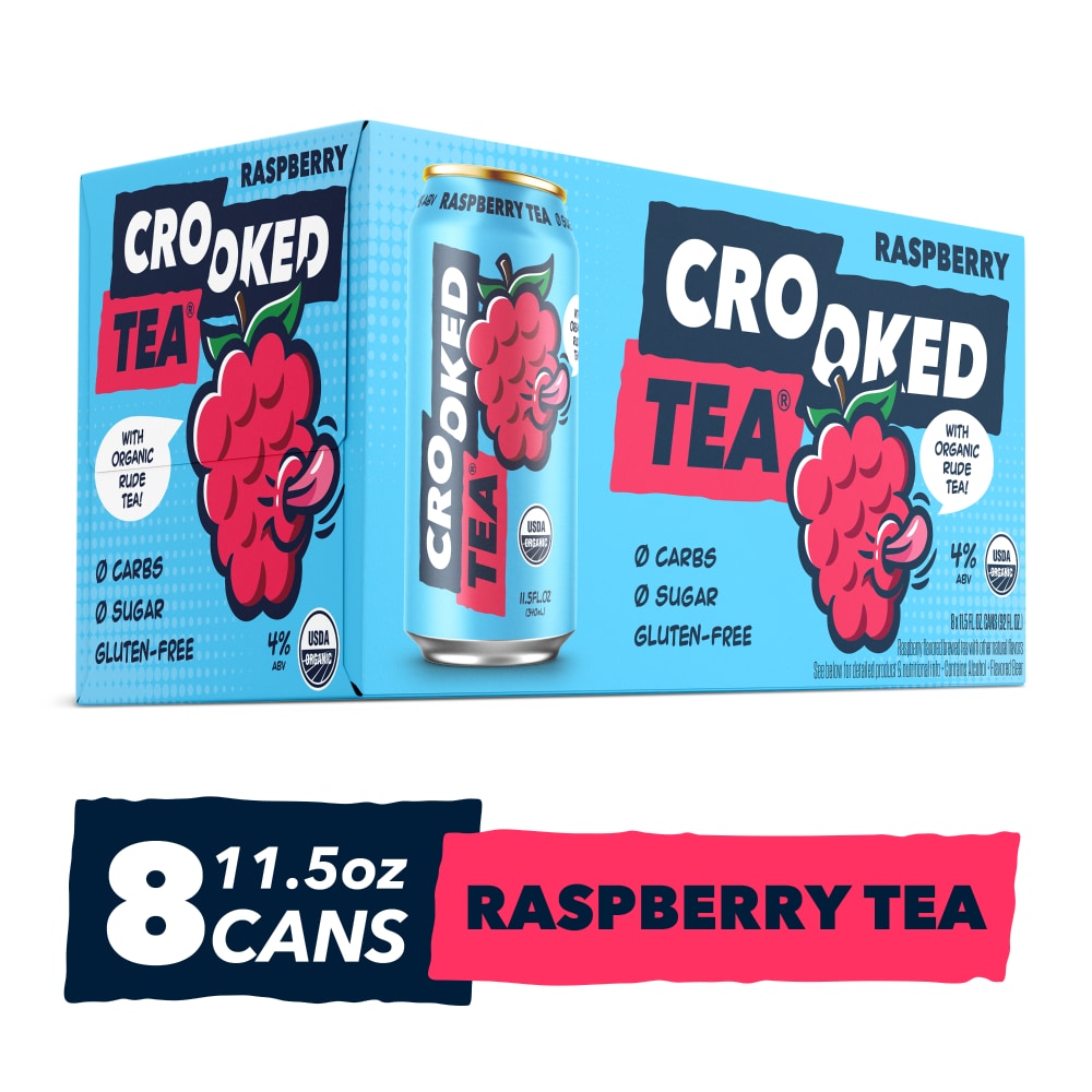 Crook & Marker Crooked Tea® Raspberry Tea