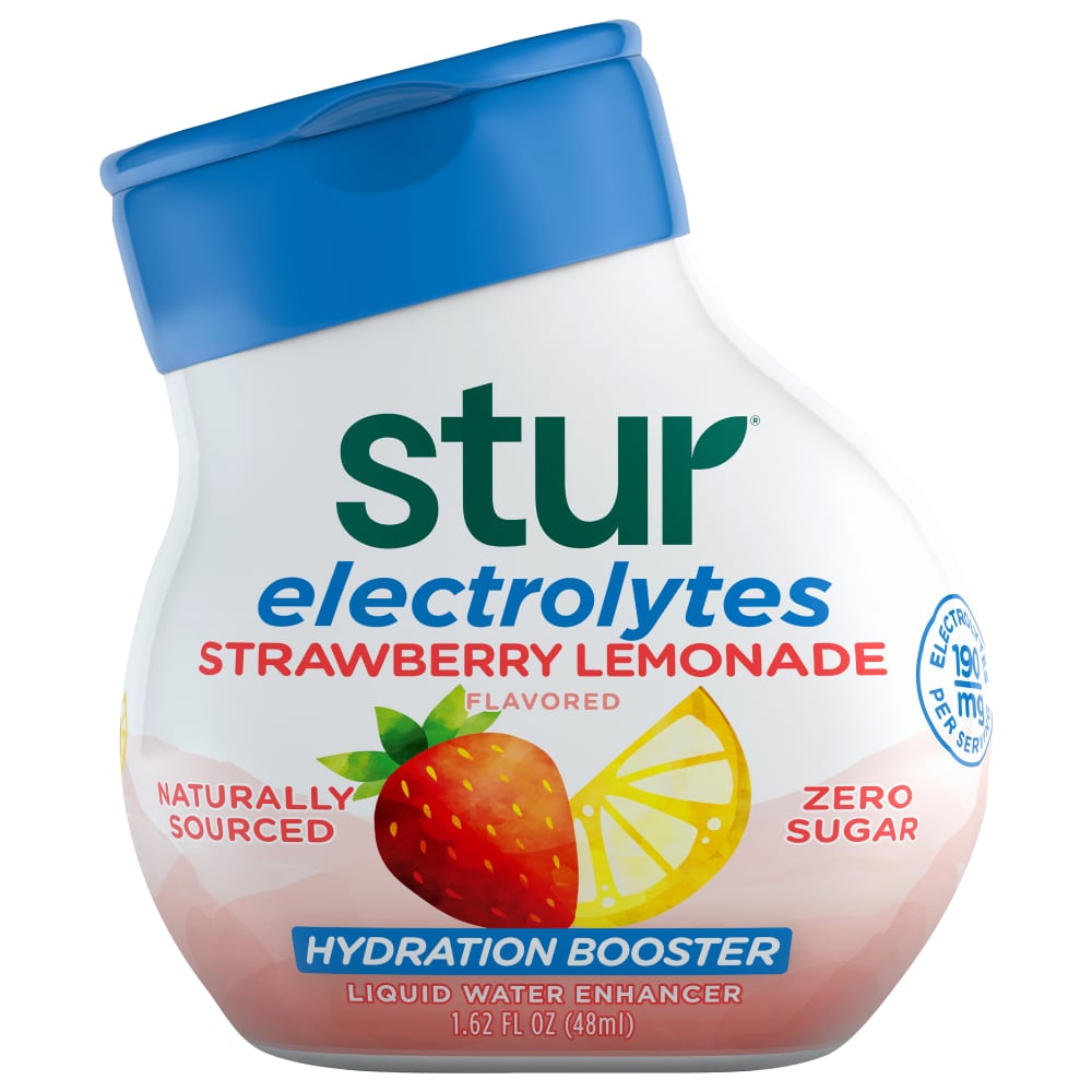 Stur® Electrolytes Hydration Booster Liquid Water Enhancer – Strawberry Lemonade