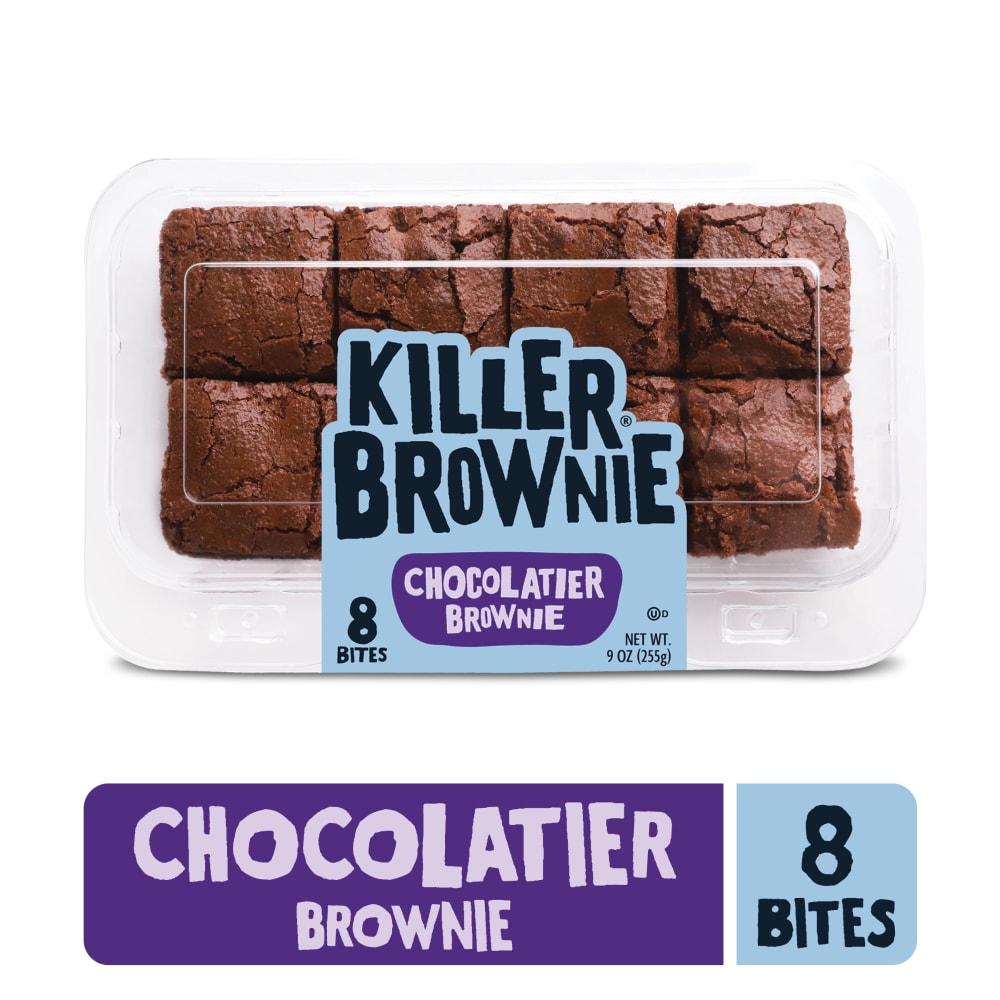 Killer Brownie ® Chocolatier Brownie, 8 Bites