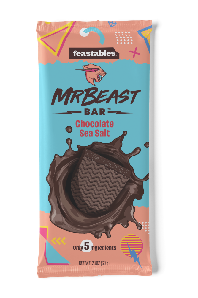 Feastables™ Mr Beast Chocolate Sea Salt Bar