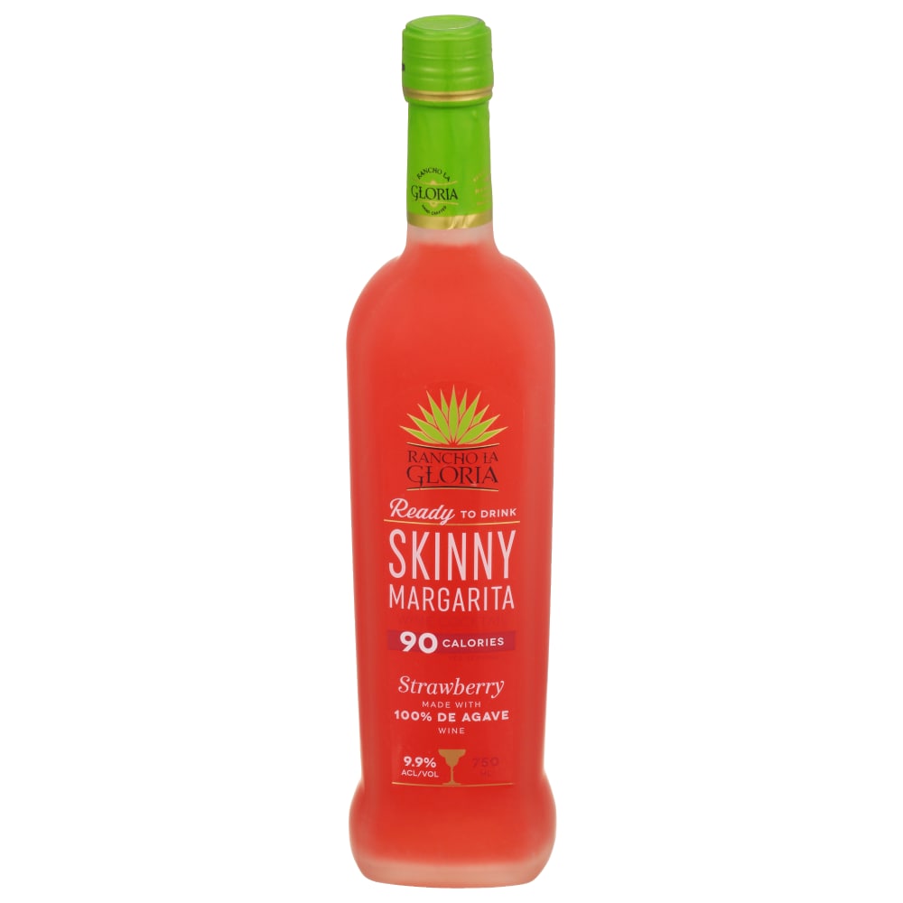 Rancho La Gloria Ready To Drink Strawberry Skinny Margarita Drink Mix Low Calorie Wine