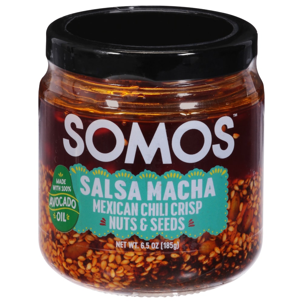 SOMOS™ Salsa Macha Mexican Chili Crisp Nuts & Seeds