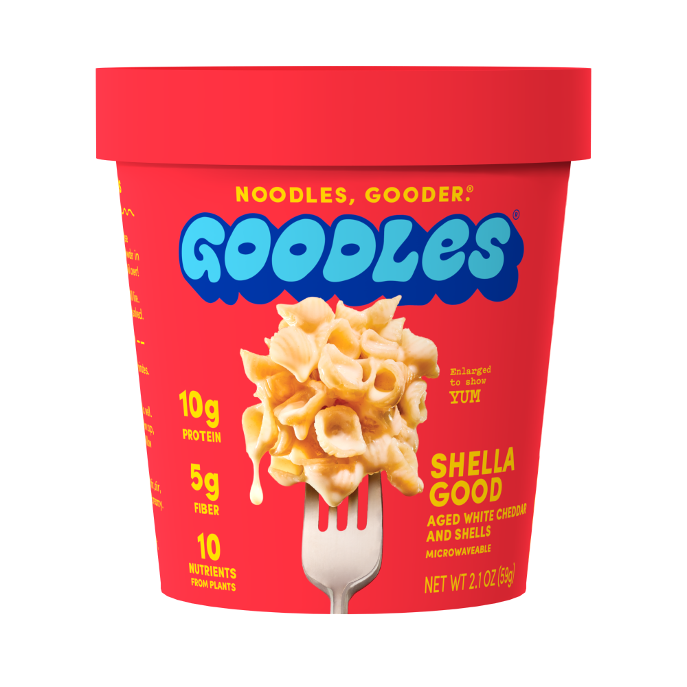 Goodles® Shella Good Aged White Cheddar & Shells Cup