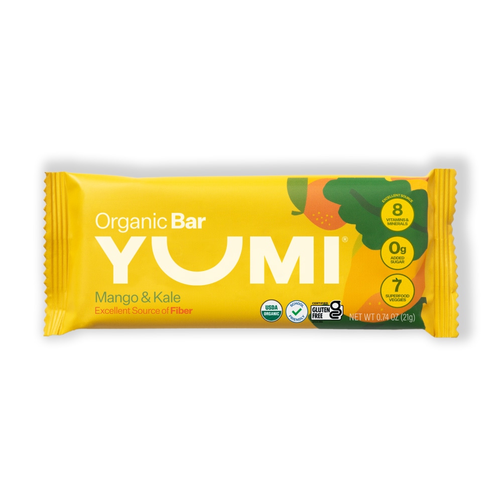 YUMI™ Mango & Kale Organic Toddler Snack Bar