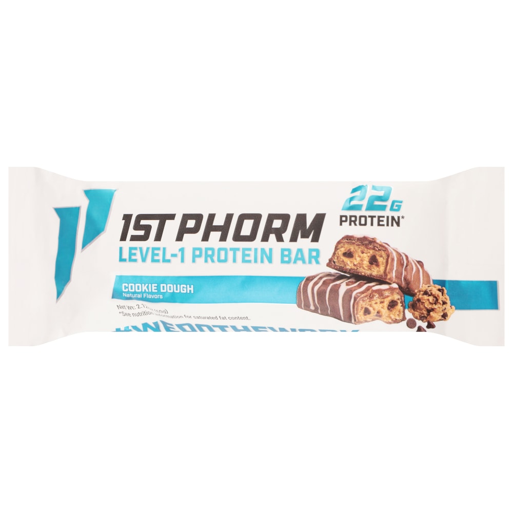 1st Phorm Level-1 Cookie Dough Protein Bar 2.12 oz