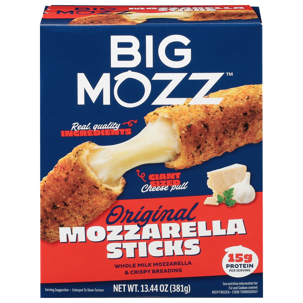 Big Mozz™ Premium Mozzarella Sticks