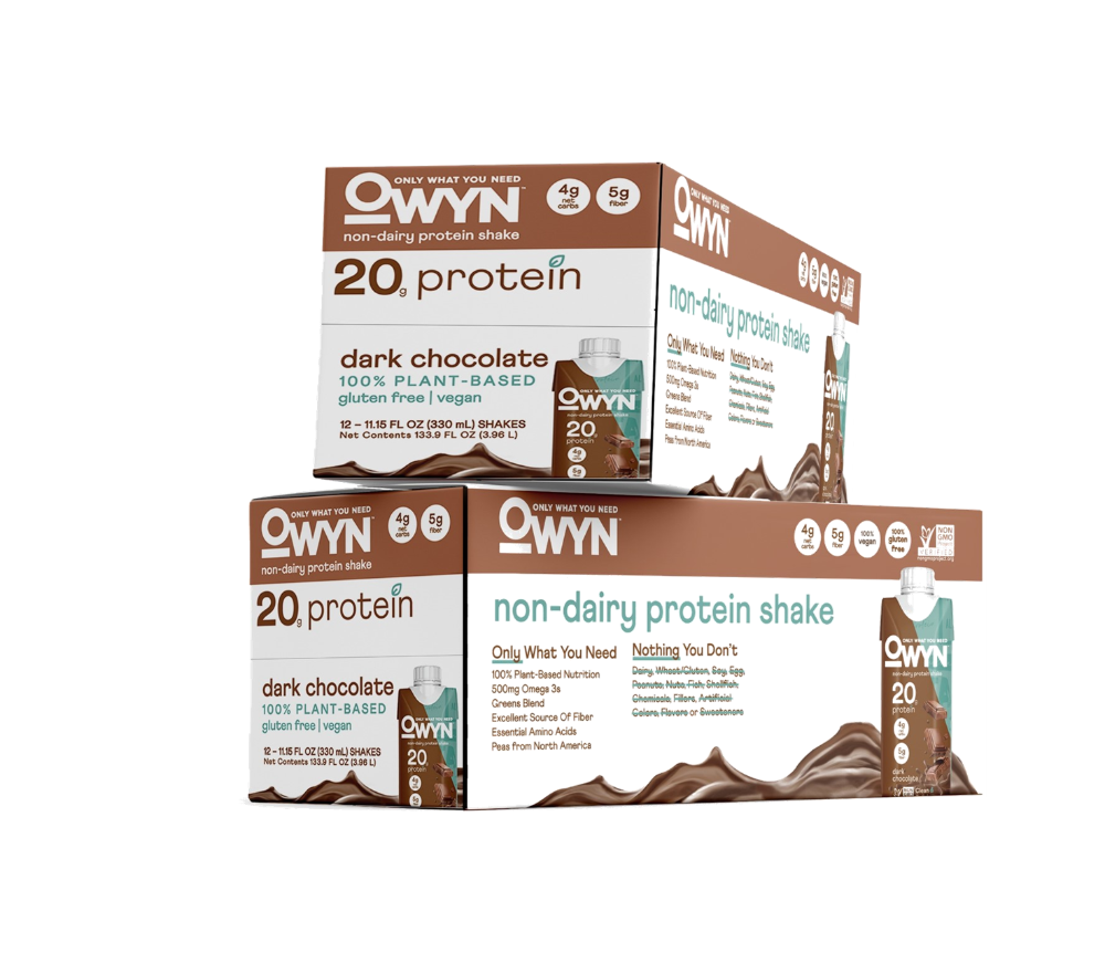 OWYN™ Dark Chocolate Non-Dairy Protein Shakes