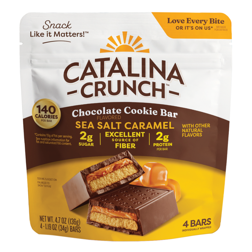 Catalina Crunch Chocolate Cookie Bar with Caramel