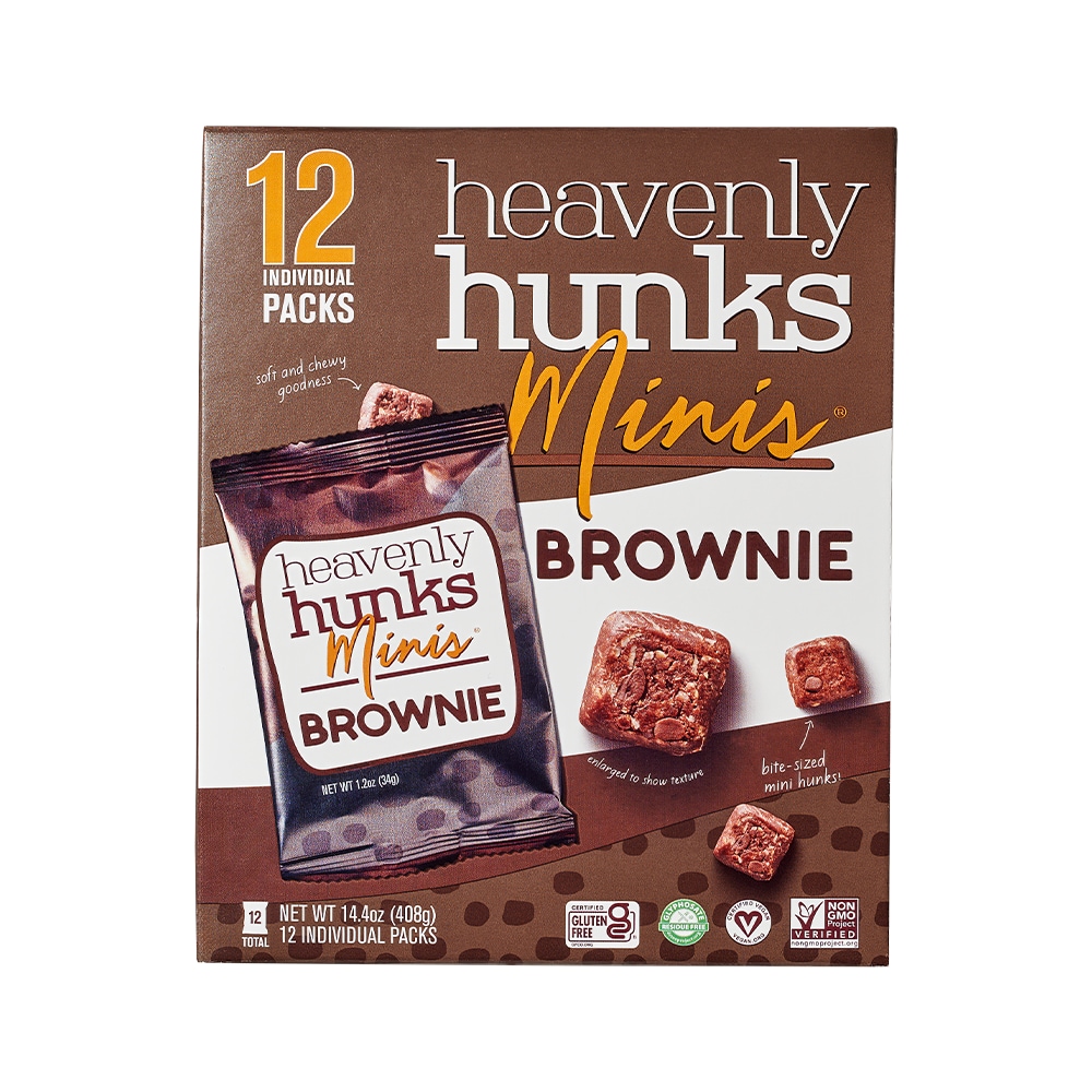 heavenly hunks® Gluten-free Brownie Minis