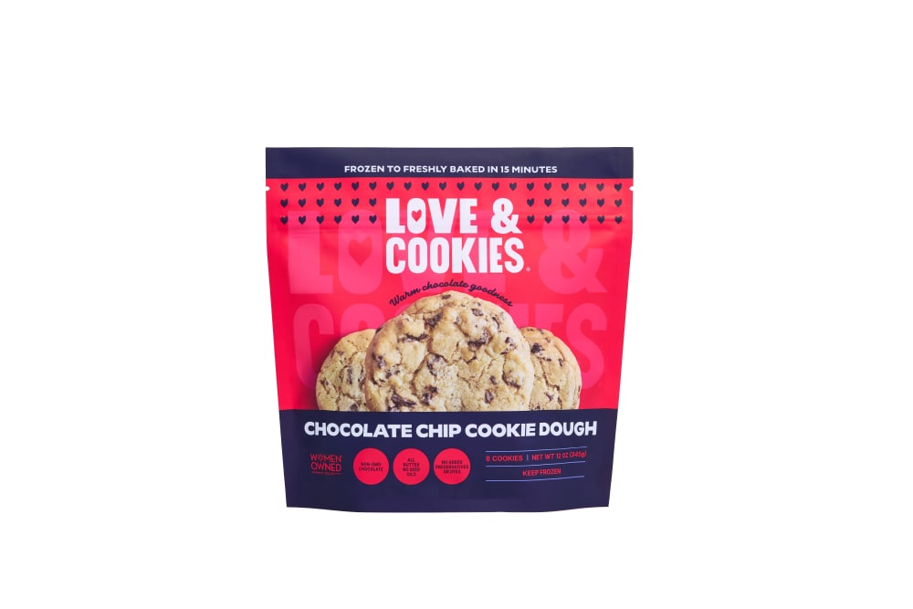 Love & Cookies® Chocolate Chip Frozen Gourmet Cookie Dough