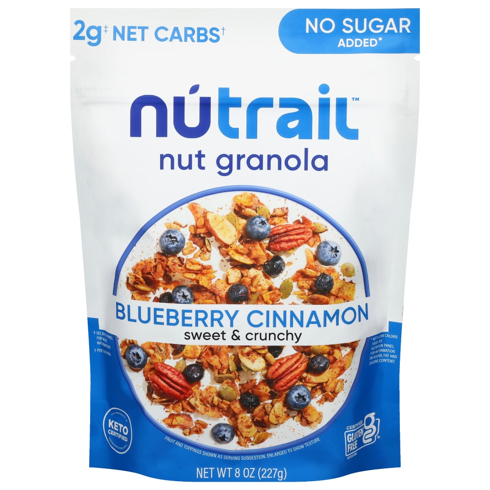 NuTrail® Blueberry Cinnamon Nut Granola