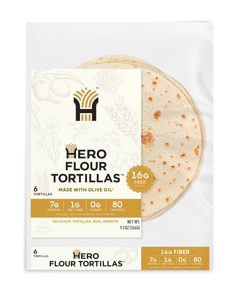 Hero Flour Tortillas