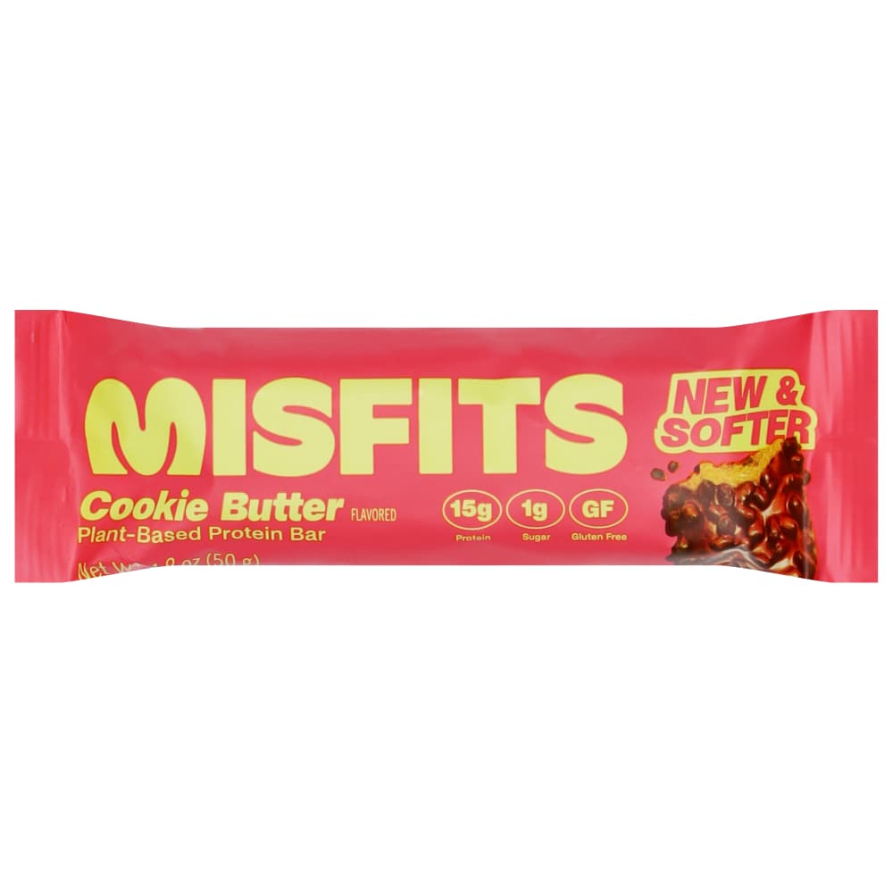 Misfits Cookie Butter Plant-Based Protein Bar