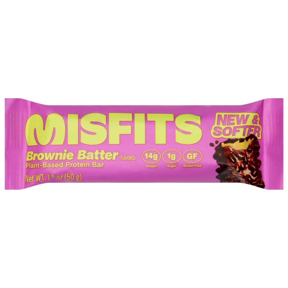 Misfits Brownie Batter Plant-Based Protein Bar