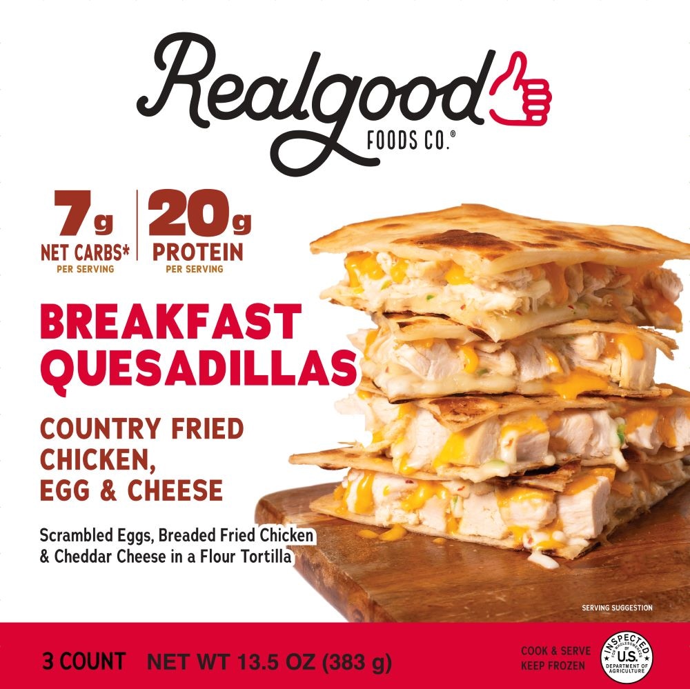 Realgood Foods Co.® Breakfast Quesadillas
