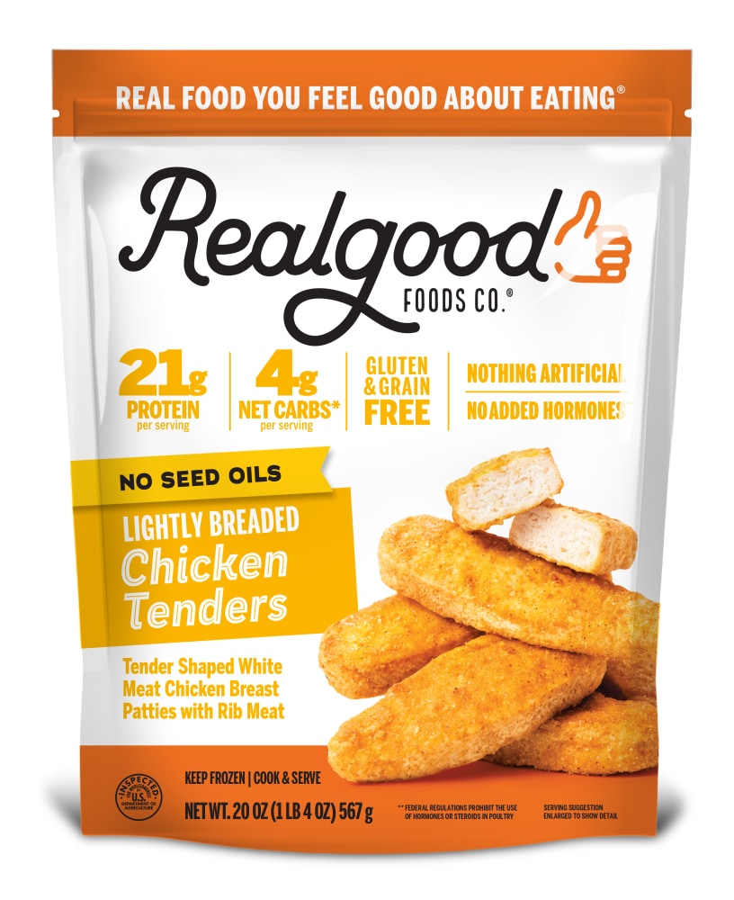 Realgood Foods Co.® Lightly Breaded Chicken Tenders
