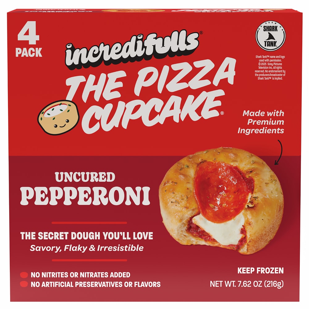 Incredifulls® The Pizza Cupcake® Uncured Pepperoni Frozen Snacks