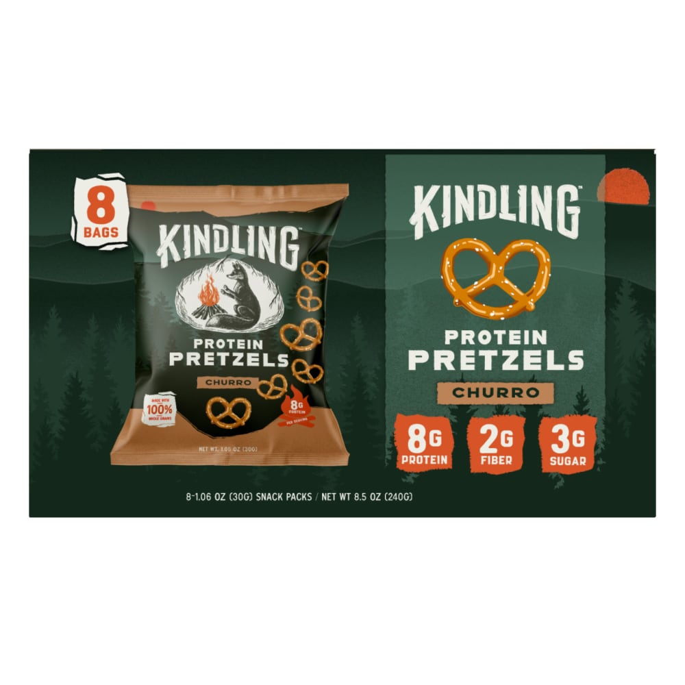 Kindling™ Churro Protein Pretzels 8 cnt