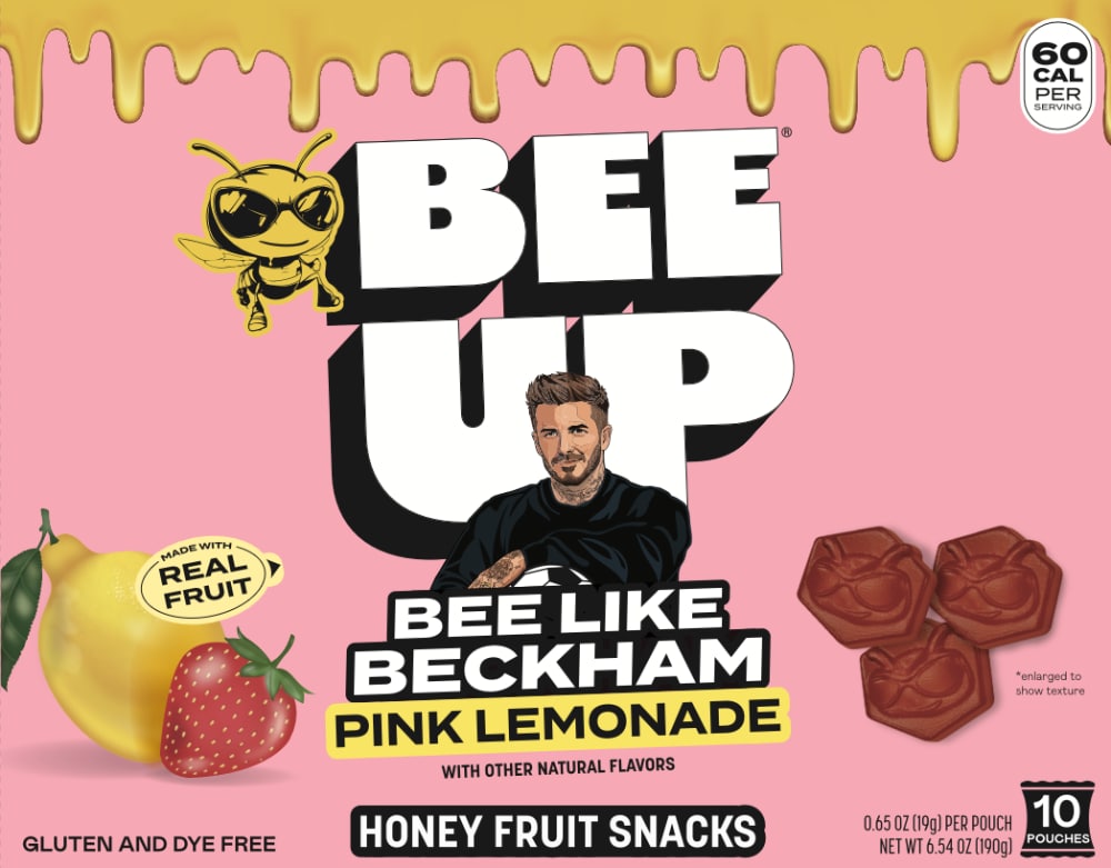 BEEUP Pink Lemonade Honey Fruit Snacks