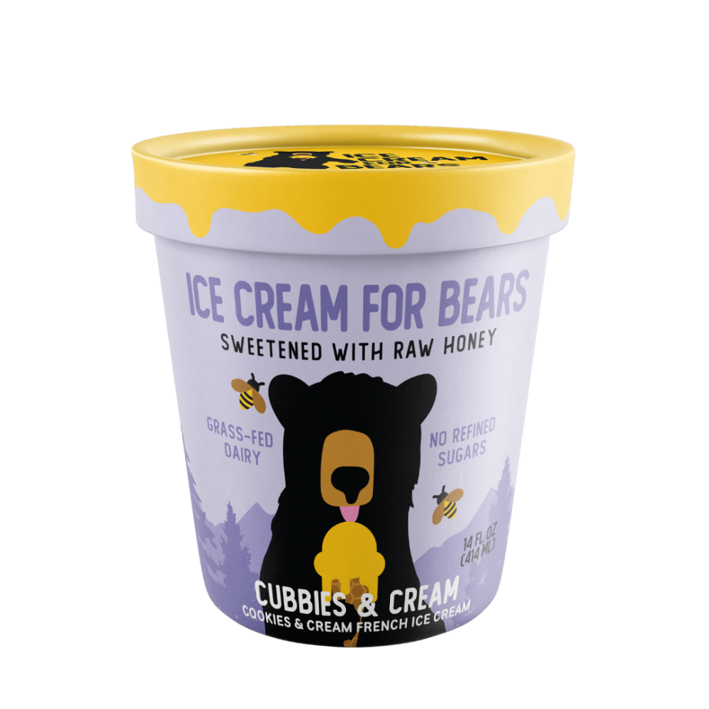Cubbies & Cream Cookies & Cream French Ice Cream