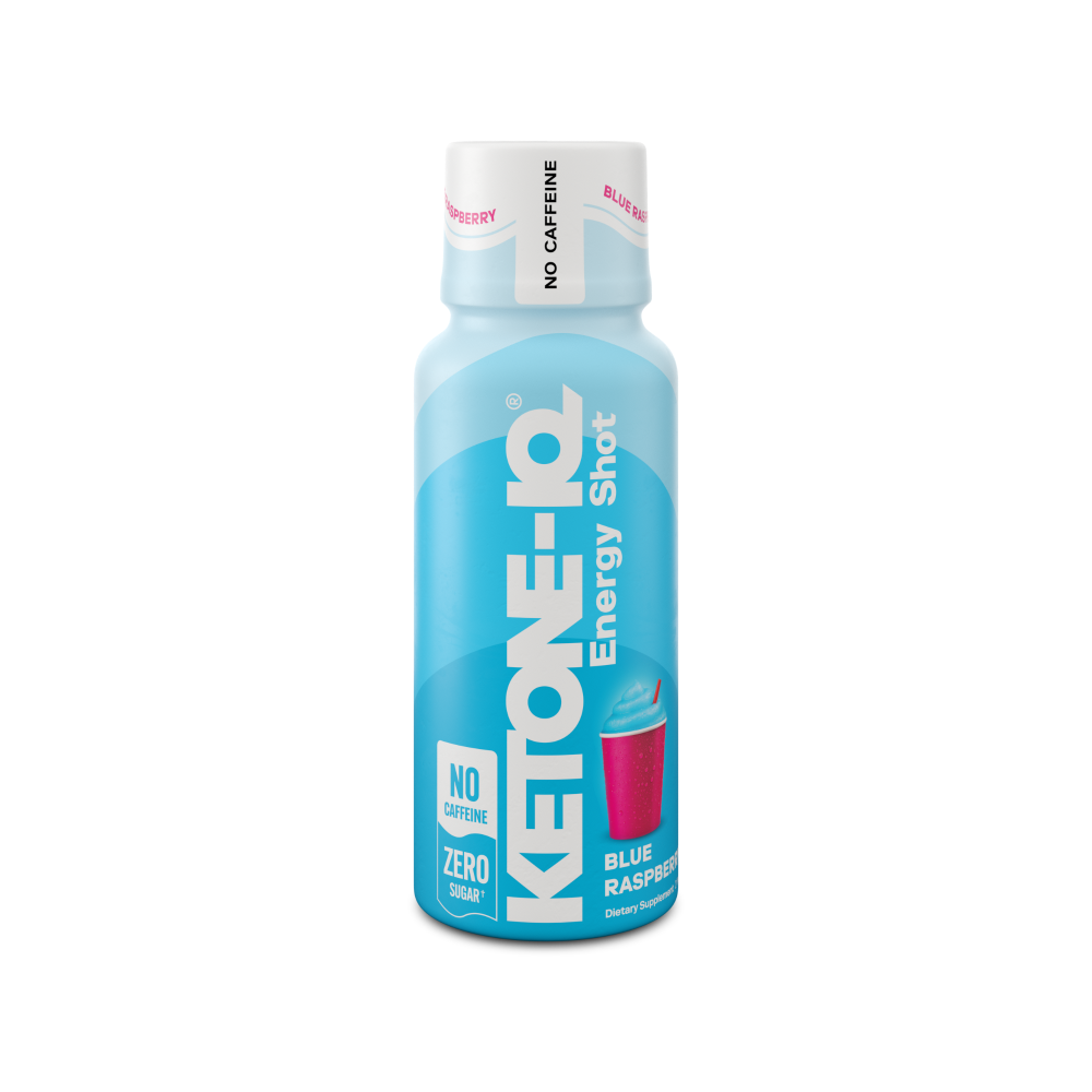 Ketone-IQ Blue Raspberry No Caffeine Energy Shot