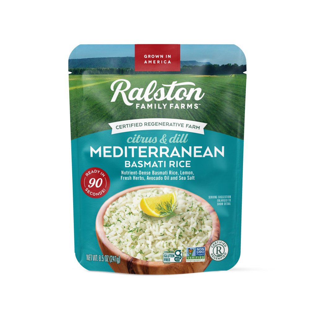 Ralston Family Farms™ Heat & Eat Citrus & Dill Mediterranean Basmati Rice